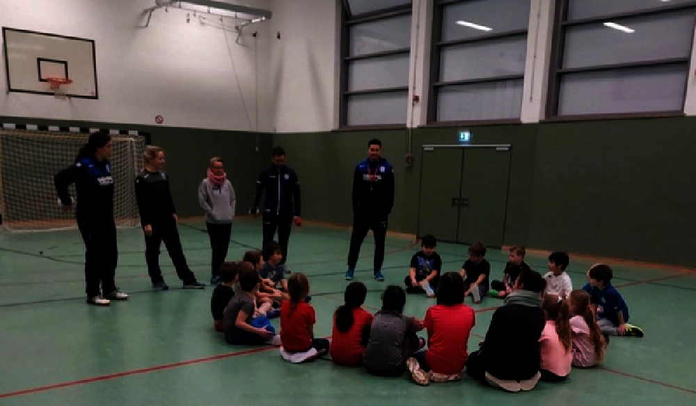 Handball Schnuppertraining beim HSV Warberg/Lelm